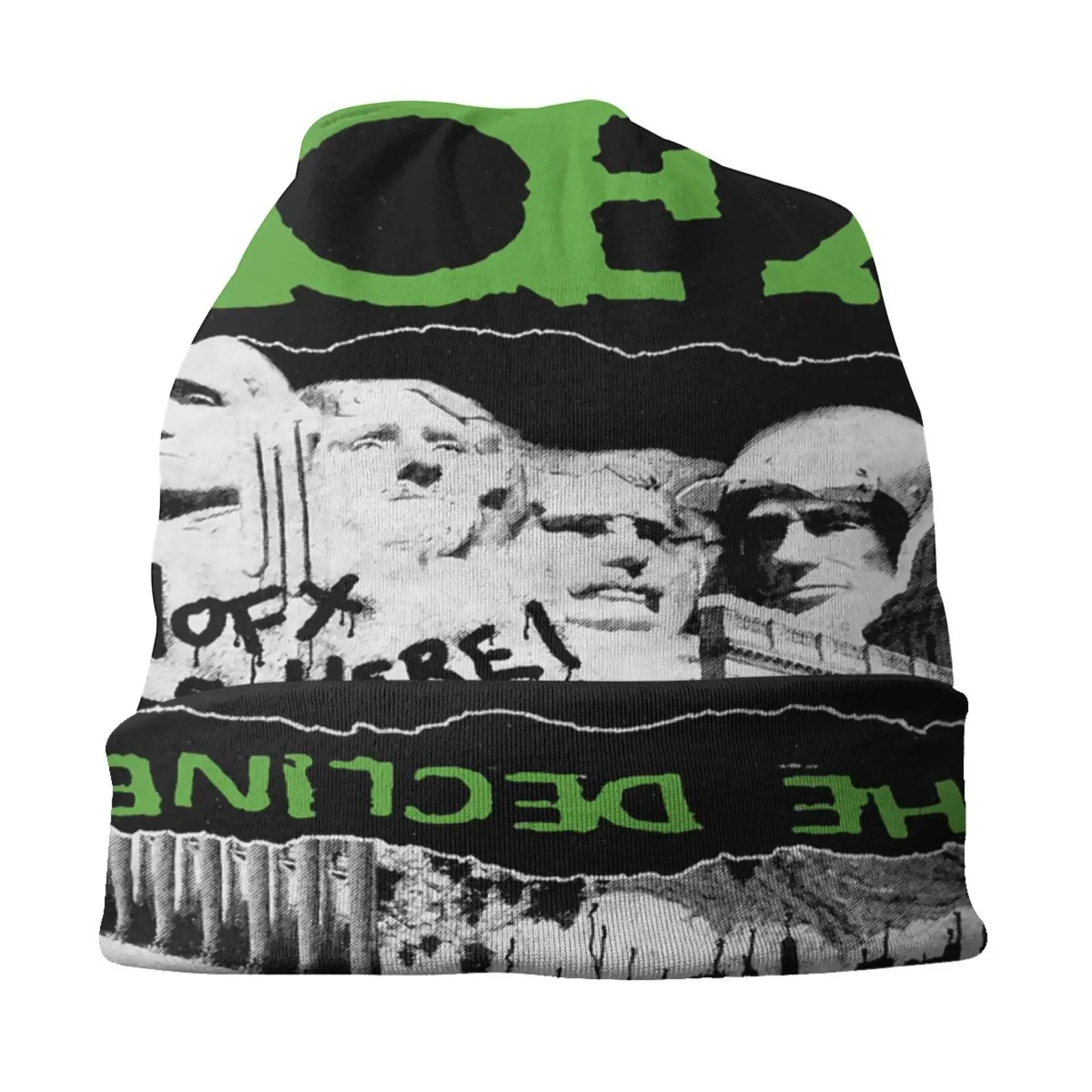 

Женская/мужская Трикотажная Балаклава, с замком «No Fx Nofx»