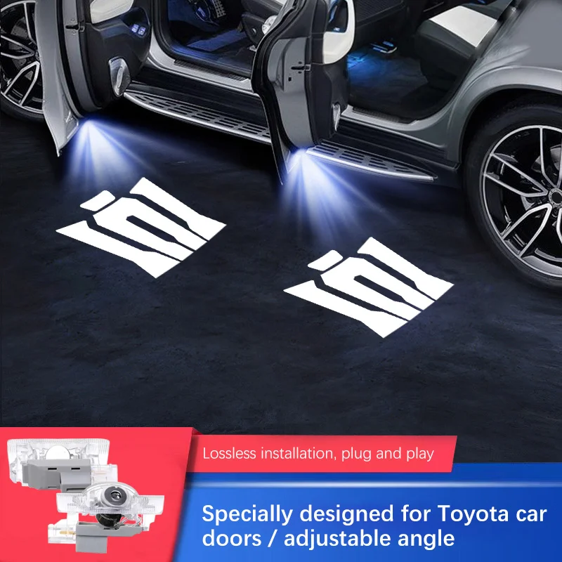 

Дверь автомобиля, приветственный свет, светодиодный HD-проектор, лампа для Toyota Crown JZS171 JZS171W JZX175 JZX171 GRS200 GRS181 GRS182