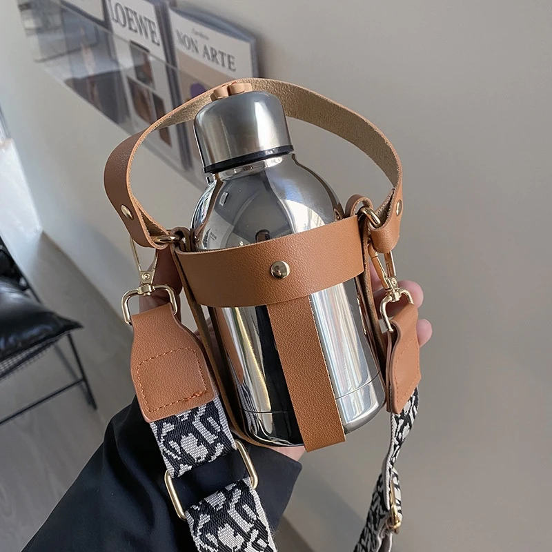 Маленький термос из нержавеющей стали в стиле Харадзюку Высокоэффективная Милая