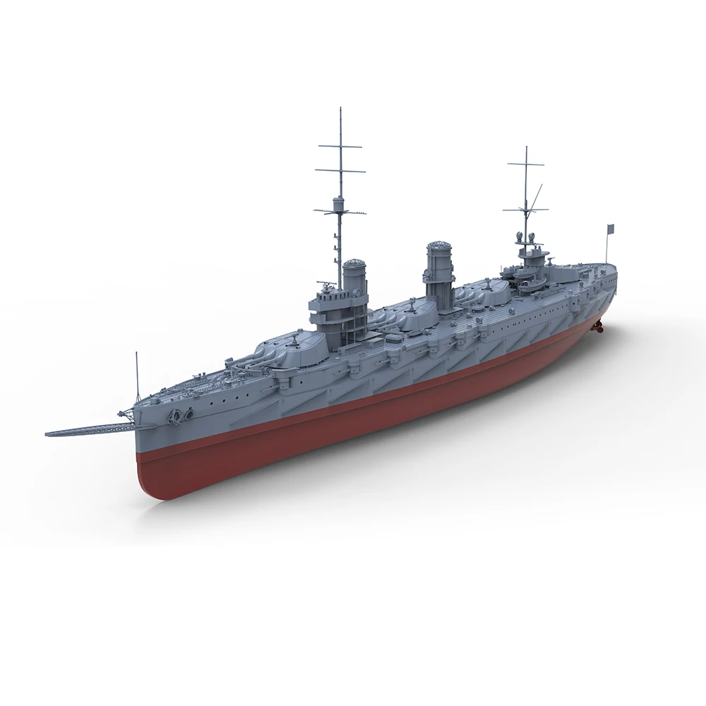 

Pre-sale 7! SSMODEL 700530S 1/700 3D Printed Resin Model Kit Soviet Maria Queen Battleship 1916 Full Hull