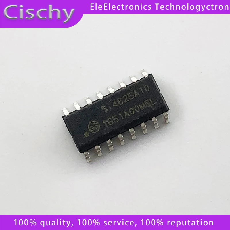 5 шт. SI4825A10 лапками углублением SOP-16 SI4825-A10 SOP SI4825 SOP16 SI4825-A10-CSR |