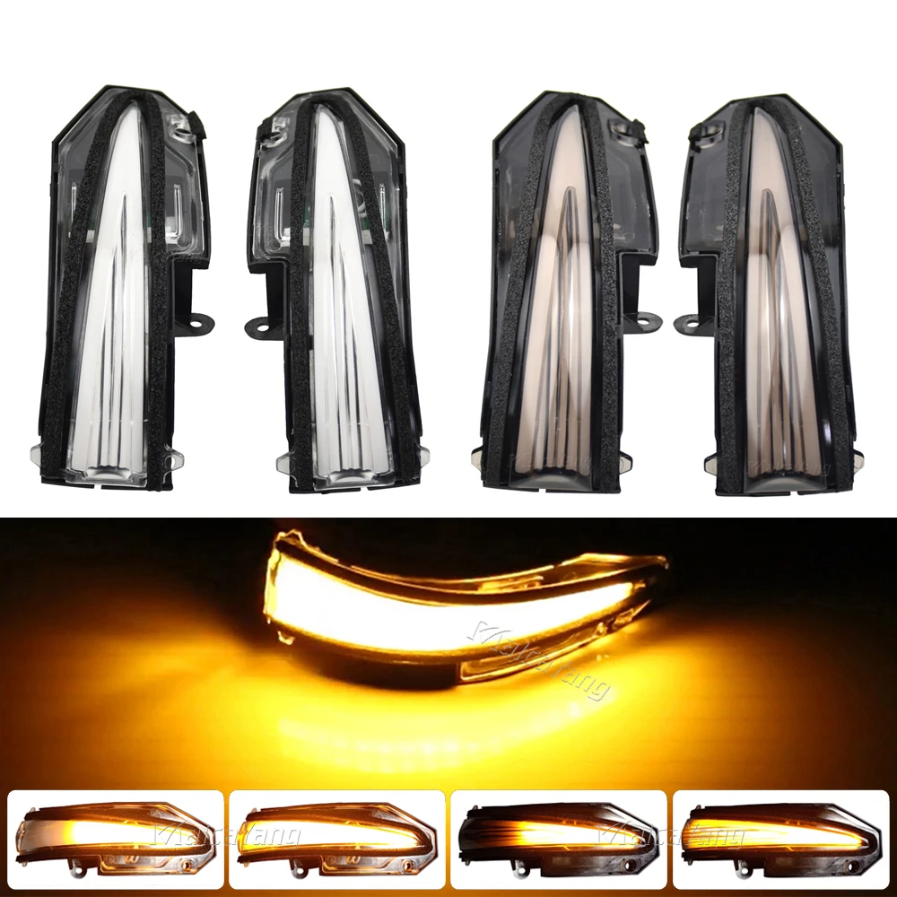 

2piece High Quality LED Flowing Turn Signal Lights For Toyota Noah R80 RAV4 XA40 2013-2018 Highlander XU50 4Runner Repeater Lamp