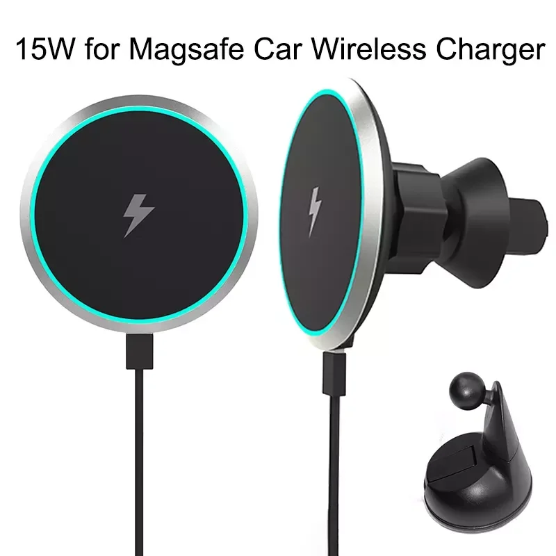 

for Magsafe Fast Wireless Charger Car 12promax 12 13promax 13pro 13 Air Outlet Holder Wireless Charging