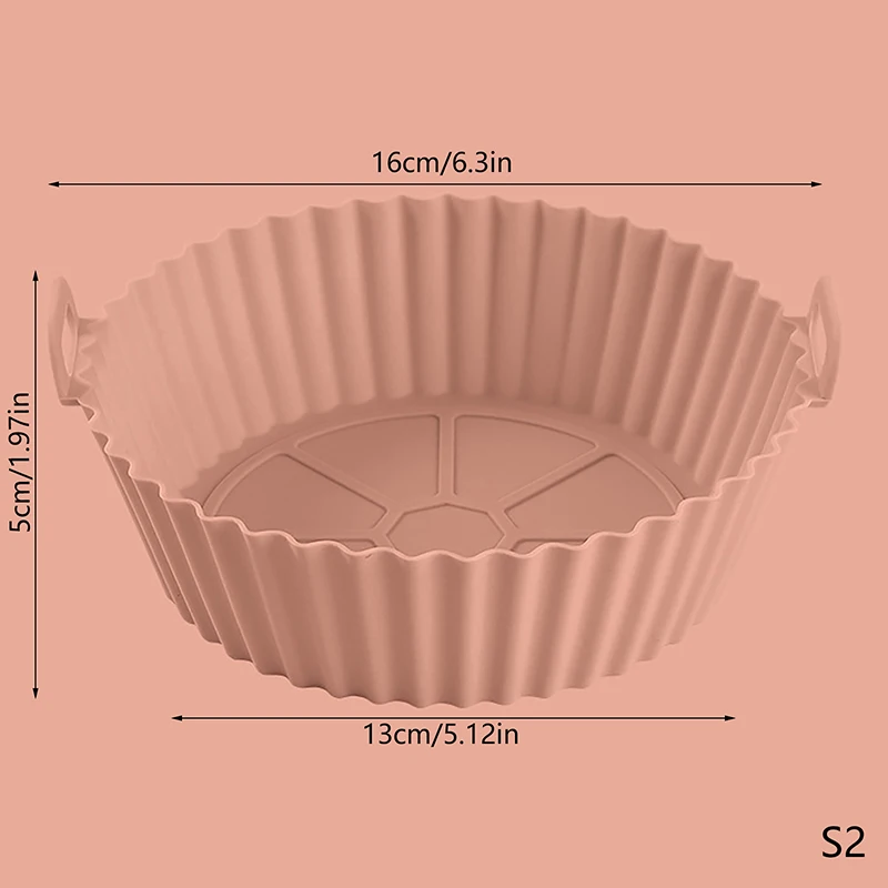 

Универсальная силиконовая форма для аэрофритюрницы 20/16 см, силиконовый коврик для аэрофритюрницы, коврик для выпечки, силиконовый коврик для выпечки