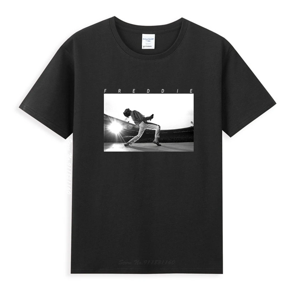 

Queen Freddie Mercury T-Shirt Unisex Comfortable Pure Cotton Popular Short Sleeve Tee Shirt Tops