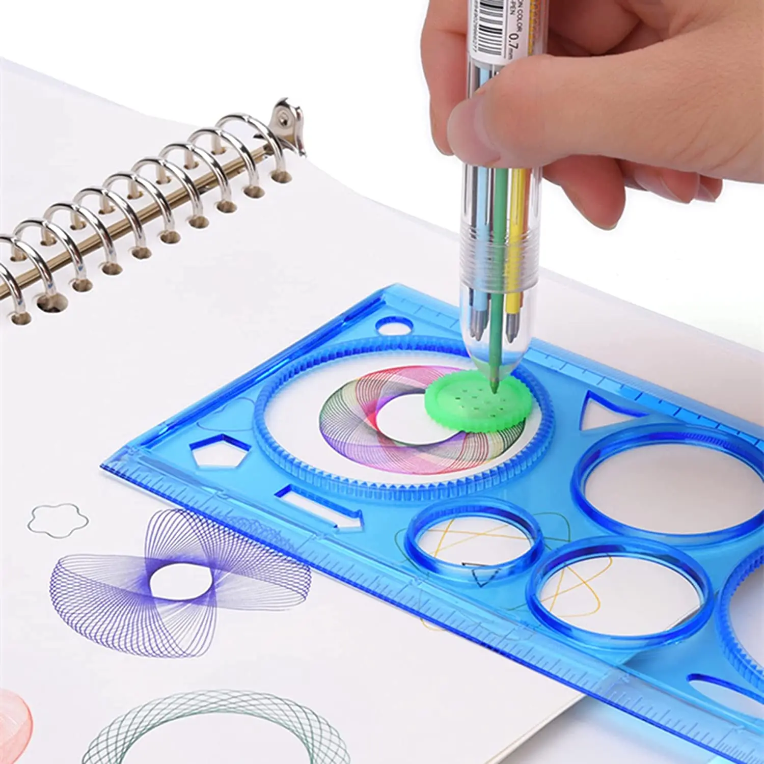 Шаблон для рисования детских игрушек пластиковая линейка детская обучающая