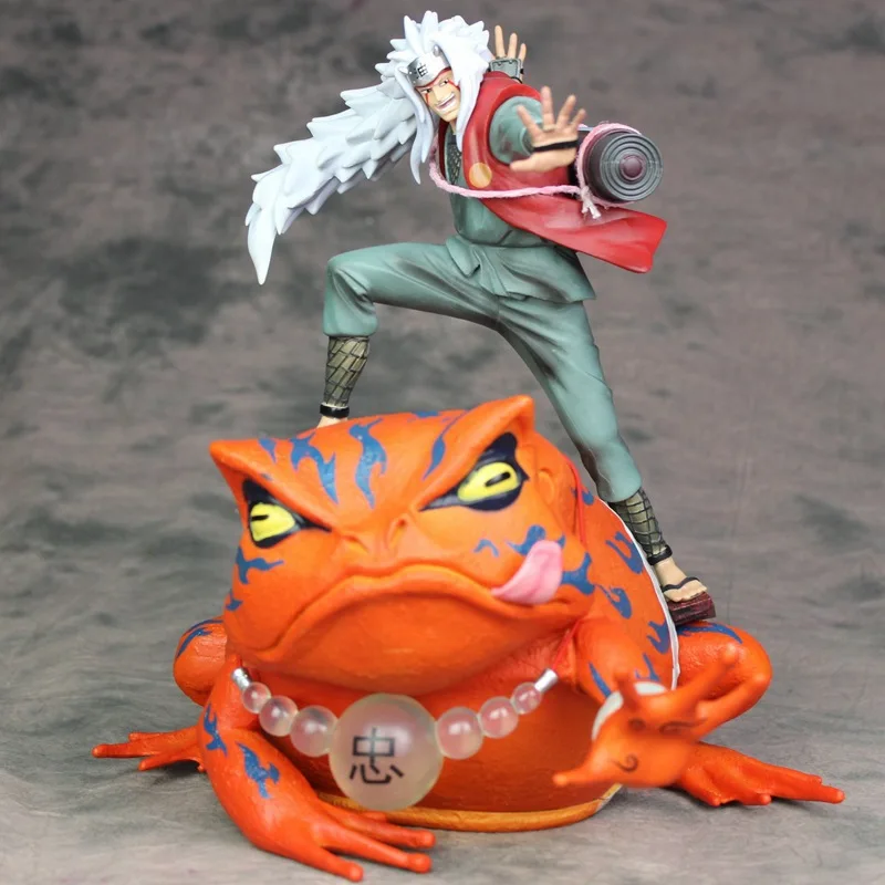 

Bandai Naruto аниме Jiraiya Toad Bunta экшн-фигурка эротическая шалфея кукла ПВХ модель высококачественные коллекционные игрушки