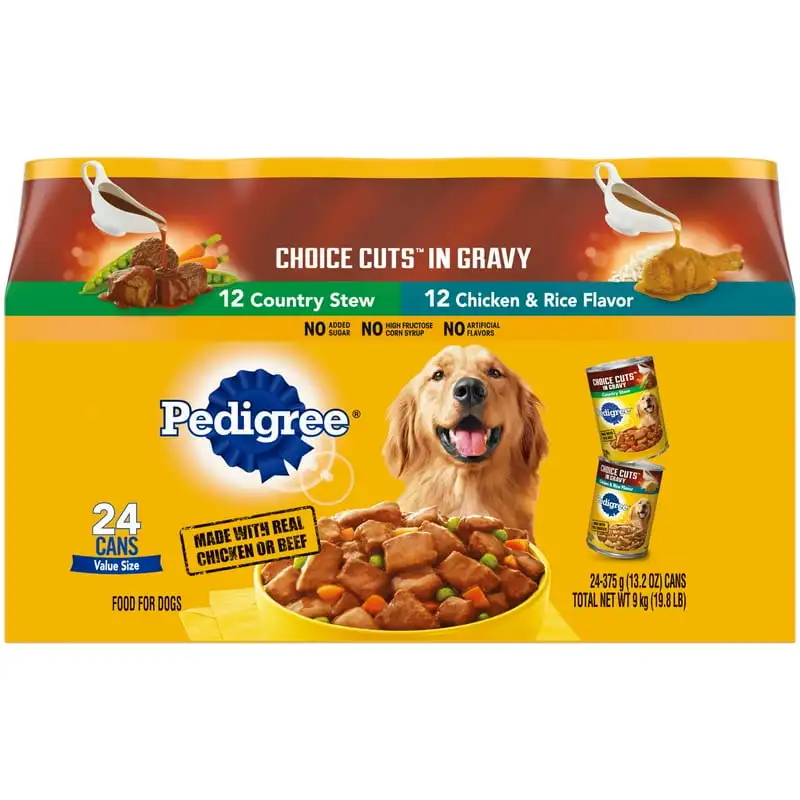 

Cuts in Gravy Stew, Chicken & Rice Wet Dog Food Variety Pack, (24) 13.2 oz. Cans Cookware Aluminium pan Stainless pot Kitchen ac