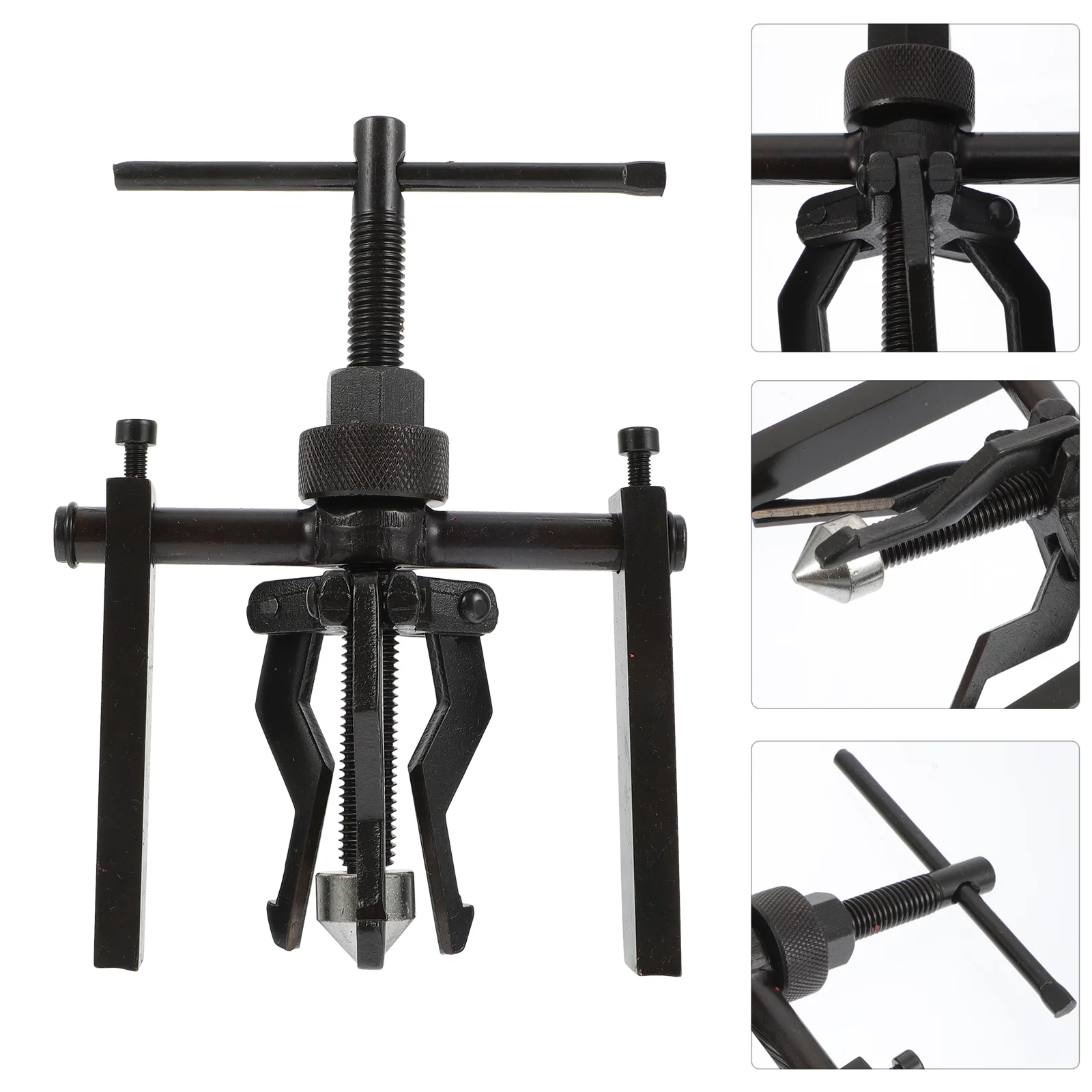 

Bearing Puller Disassembly Puller Motorcycle Three-Jaw Bearing Puller with Box