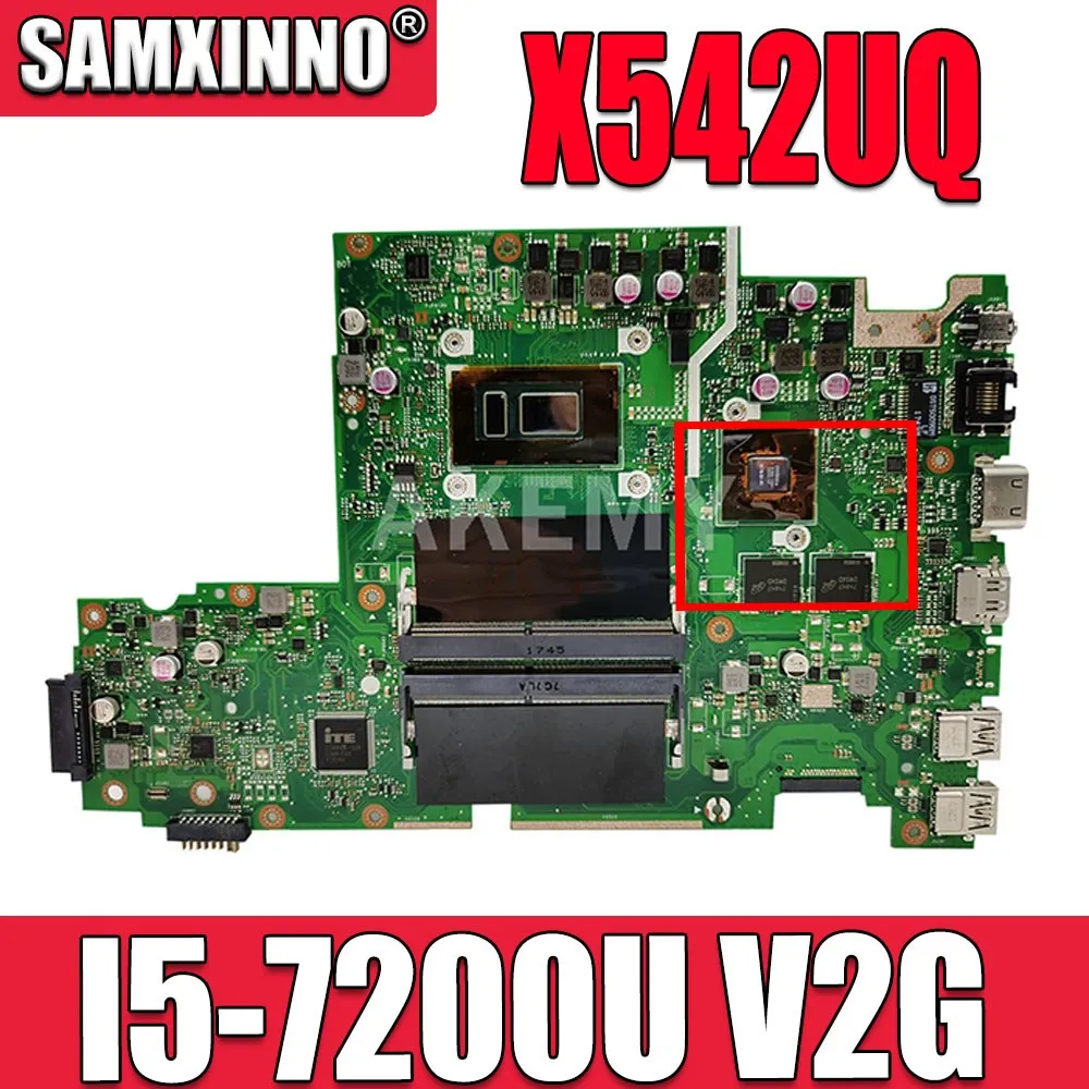 

SAMXINNO Материнская плата ASUS VivoBook X542UQ X542UR X542UN X542UF X542U FL8000U материнская плата для ноутбука с фотографическим процессором (V2G)