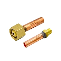 2 pcs welding torch fitting connector front 8mm m161 5mm cable nut screw welding equipment accessories