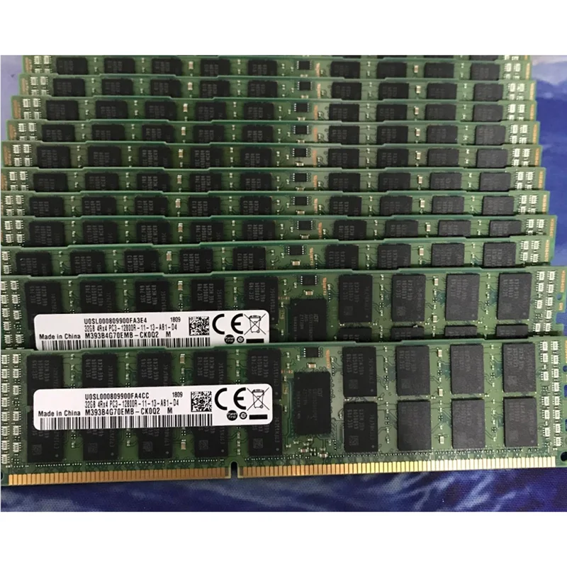 1 шт. Φ 32G 4Rx4 M393B4G70EMB-CK0 DDR3 REG 1600 для Samsung RAM Module