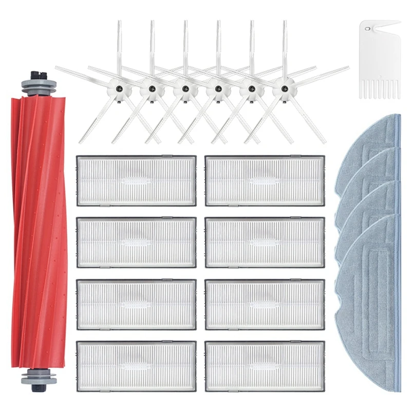 

Mop Cloth Main Brush Side Brush HEPA Filters For Xiaomi Roborock T7S T7 Plus T7S Plus S7 Vacuum Cleaner Spare Parts