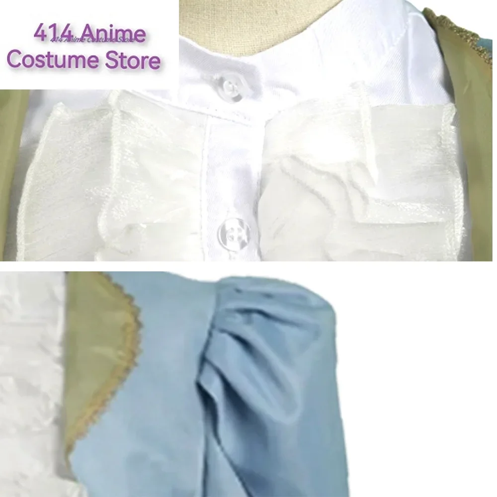 Movie Poor Cos Thing Bella Baxter Косплей Костюм Экипировка Желтая Юбка Синее Пальто Для