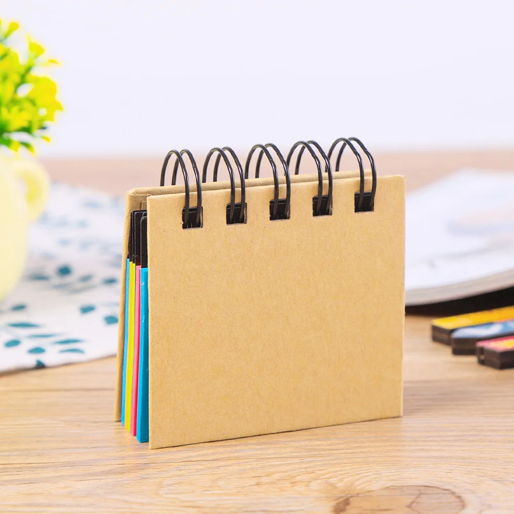 

4 Pcs Office Accessories Writing Pad School Coil Small Notepad Compact