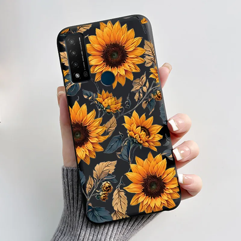 Фото Мягкий черный чехол для TCL 20 R 5G/Bremen 5G/20 AX 5G, уникальный дизайн, узор с изображением дракона, короля и тигра, защита от царапин №5