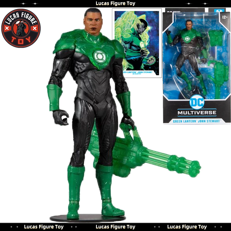 

New In Stock Mcfarlane Toys Dc Comics Multiverse 7-Inch (18Cm) Action Figure - Modern Comic Green Lantern (John Stewart)