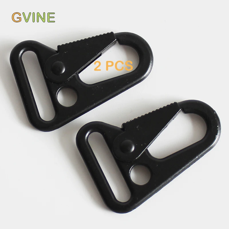 

2/5PCS Gvine Metal Owl Snap Hook For Bag Belt Tactical Clips Webbing Strap Buckles Plating Black Spring Clip Clasp DIY Accessory