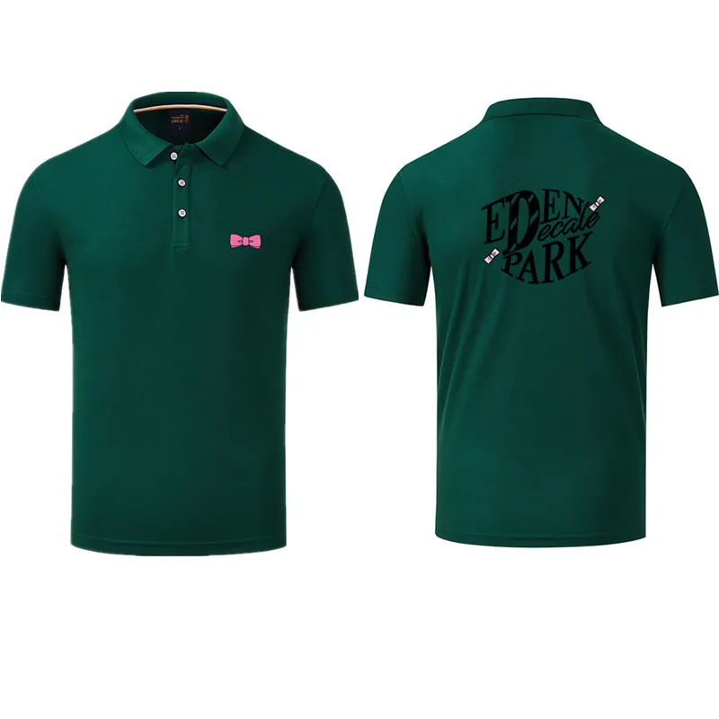 

2022 New Men's Short-Sleeved T-Shirt Casual Fashion Polo Shirt Youth Short-Sleeved Comfortable Breathable T-Shirt Couple style