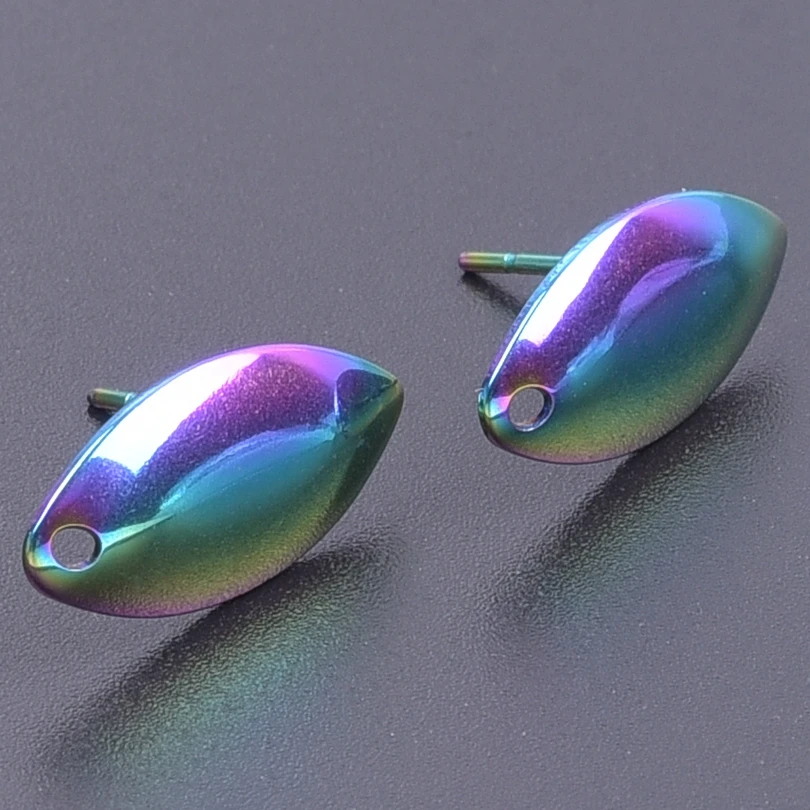 2 шт./лот (a пара) Модные серьги неправильной геометрической формы с эффектом