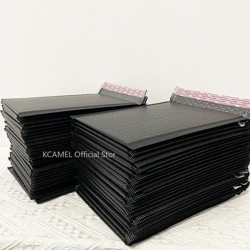 

50pcs Black Bubble Mailer Bubble Padded Mailing Envelopes Mailer Poly for Packaging Self Seal Shipping Bag Bubble Padding