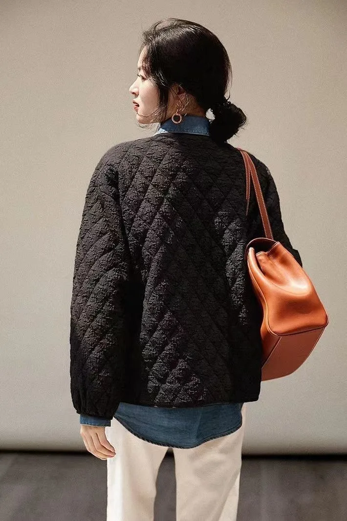 Winter 2022 Women's Down Jacket Fashionable And Versatile New Ladies' Cotton Coat Lightweight And Warm Ladies' Down Coat