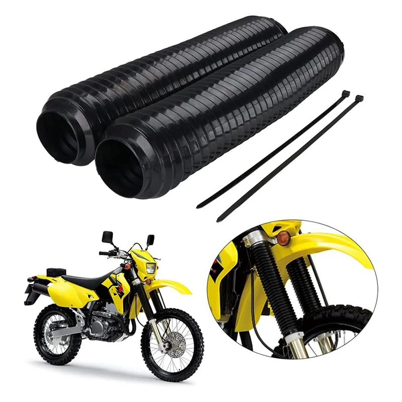 Новая защита для передней вилки мотоцикла чехол сапог Suzuki DRZ400 2000-04 DRZ400E 2000-07 DRZ400S