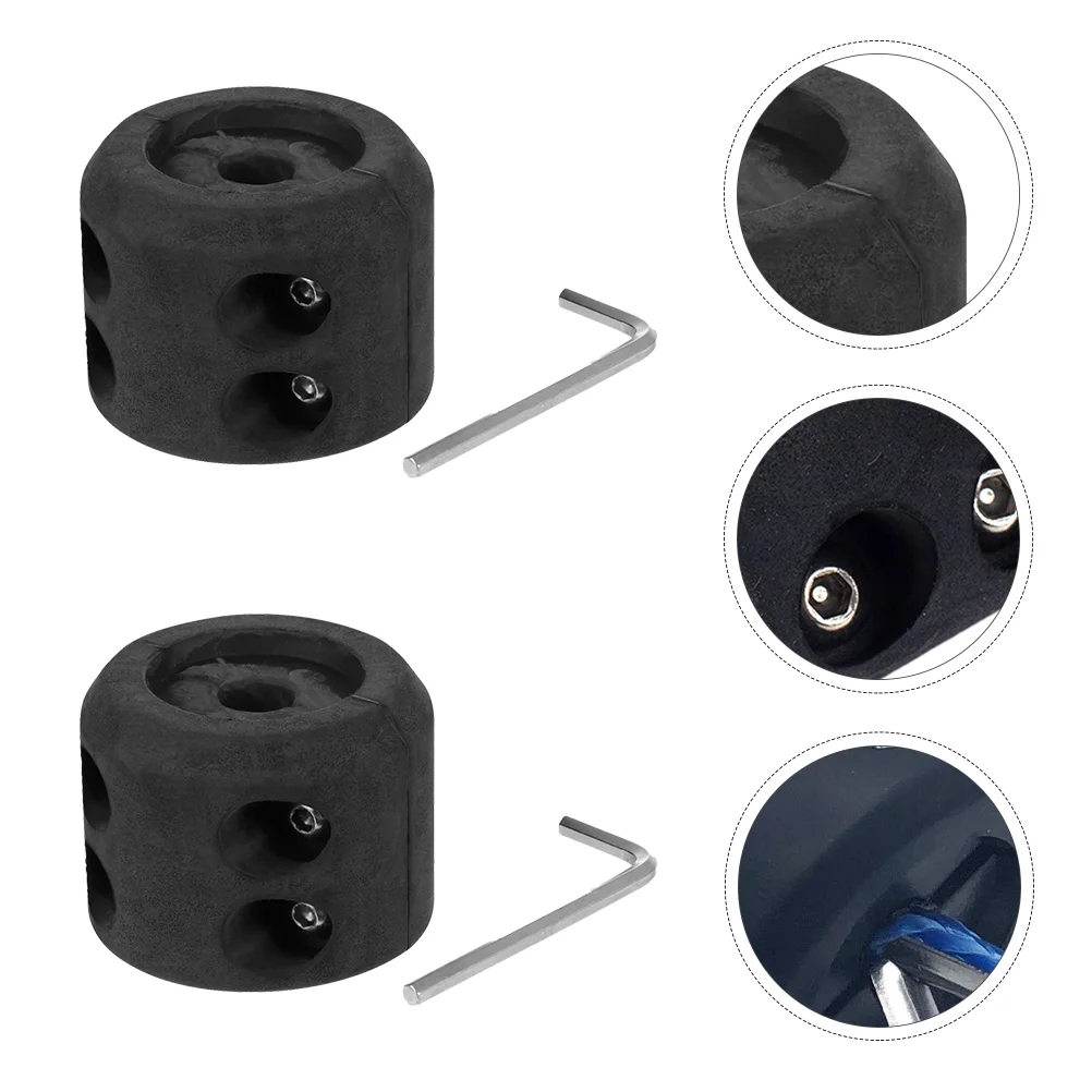 

2pcs Professional Winch Line Stoppers Cable Line Saver ATV Cable Stopper