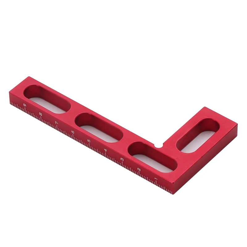 

X37E Multifunction Square 90 Degree Finder Aluminum Alloy Metal Gauge Woodworking Tools for Carpentry Woodwork Measuring