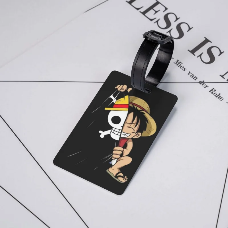 Рисунок 5 - милый Луффи багажная бирка для