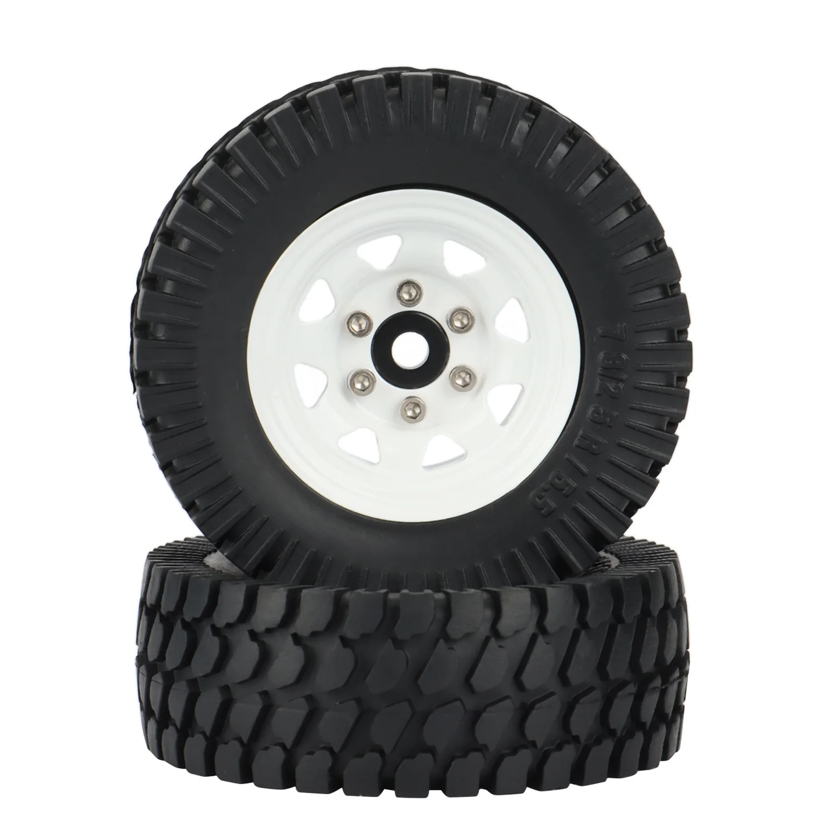 4 шт. металлические шины для обода колеса 1 55 RC Crawler автомобиль Axial Jr 1/10 D90 TF2 Tamiya CC01