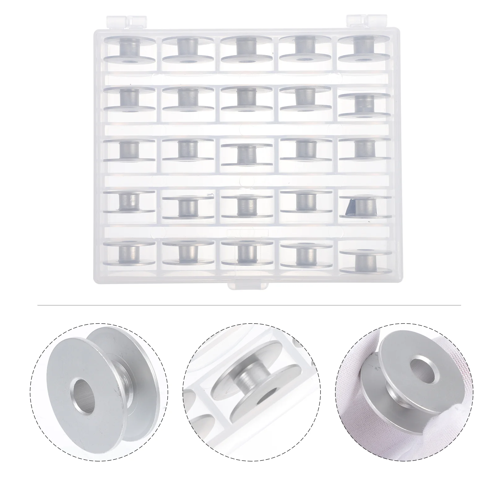 

Bobbins Sewing Tatting Shuttle Machine Thread Metaldiy Knitting Weaving Tool Quilting Bobbinempty Spools Beginnerspractical