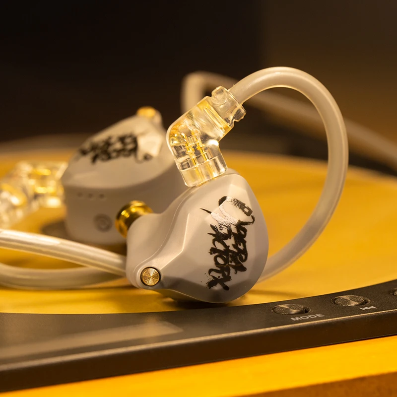 Фото Проводные наушники Whizzer OC1 с микрофоном, Hi-Fi наушники с голосовым управлением №2