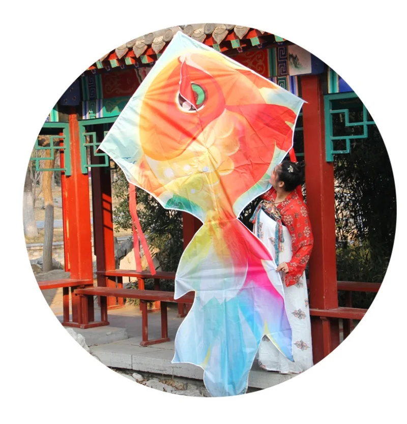 Бесплатная доставка воздушный змей с толстыми главами профессиональные цветные