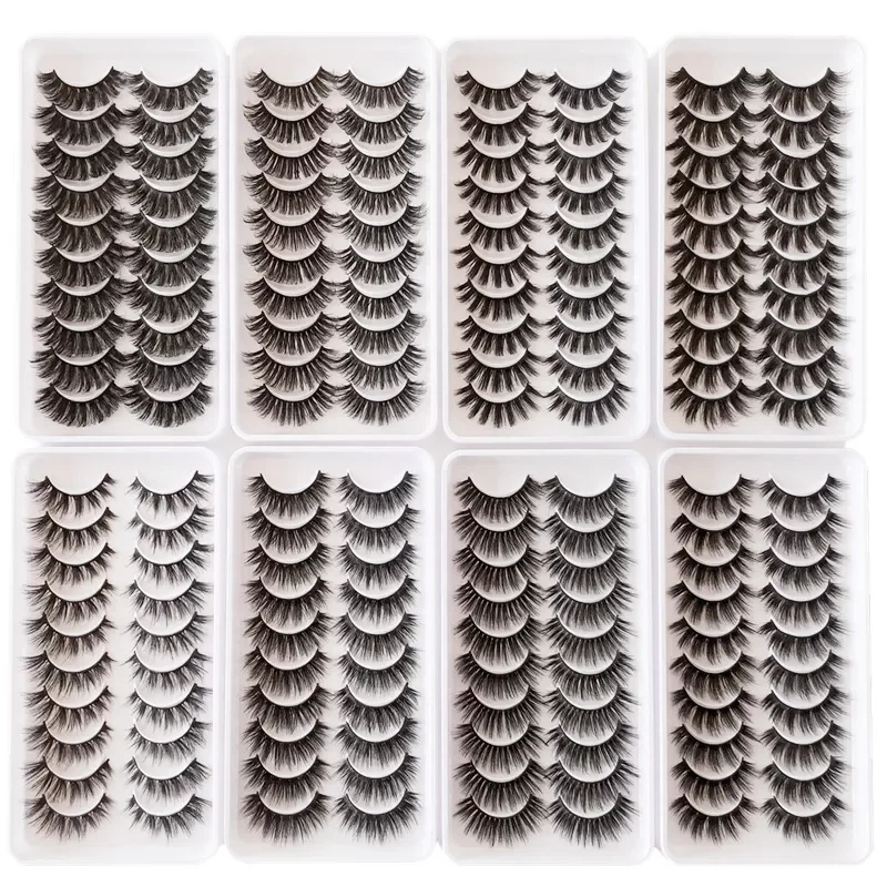 

NEW 10/5 Pairs False Eyelashes Mink Eyelashes Faux 3D Mink Lashes Natural Dramatic Volume Eyelash Extension False Eyelashes Hot