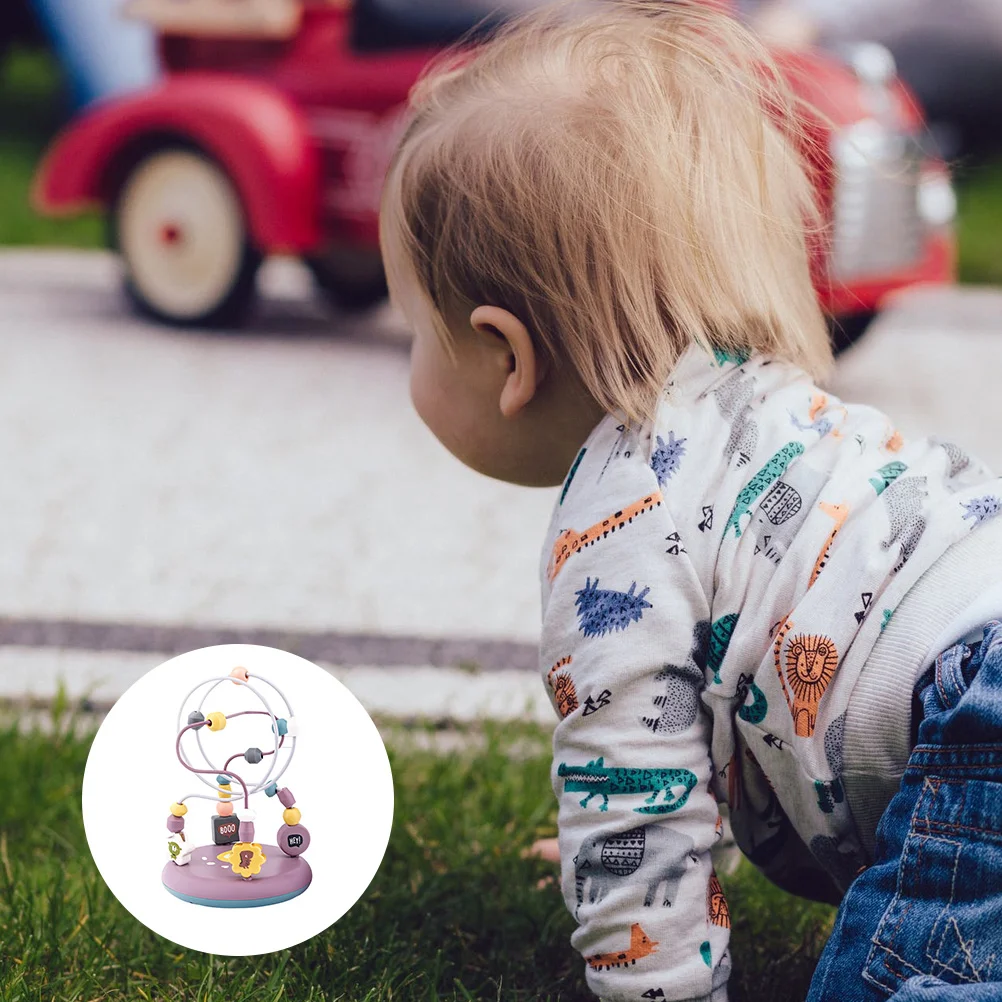 Многофункциональные двойные направляющие бусины строительные блоки игрушки для