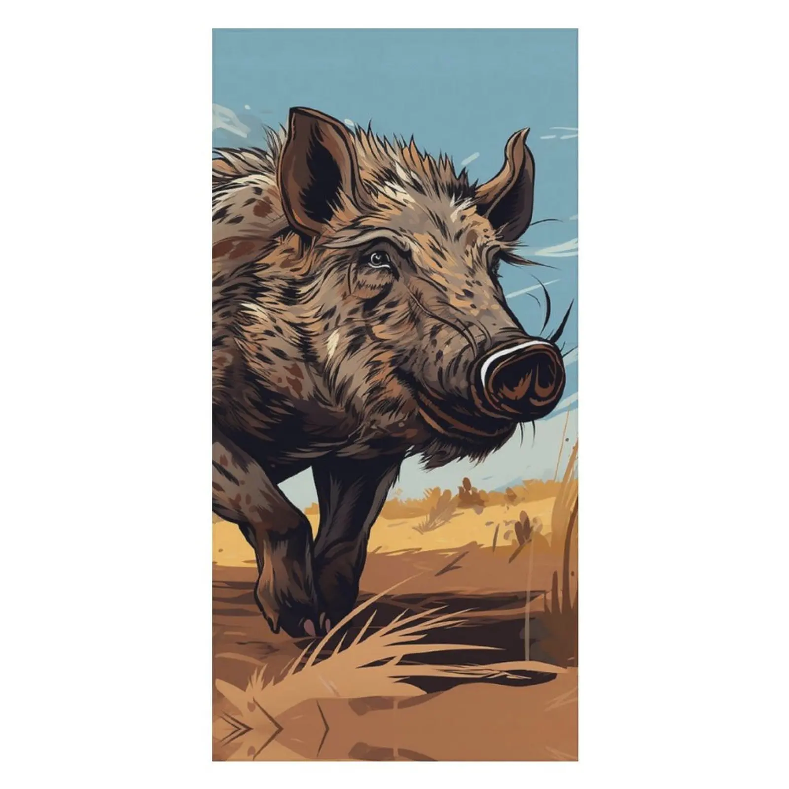 Пляжное полотенце из микрофибры |