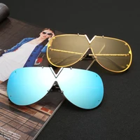 uv400 large sunglasses elegant retro personality sunglasses women fashion womens oculos de sol