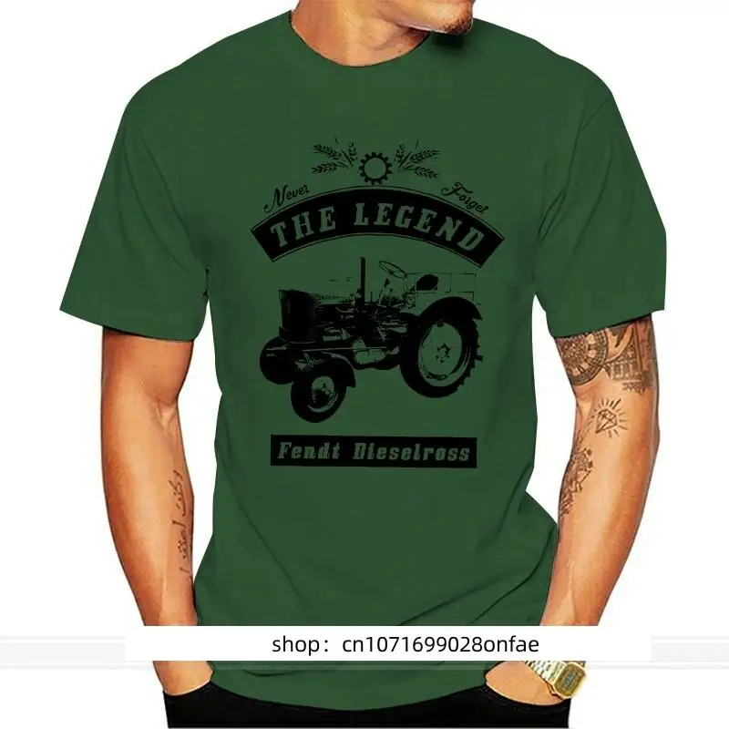 

T-Shirt Fendt DieselrossTractorTractorOldtimer cotton tshirt men summer fashion t-shirt euro size