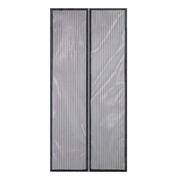 household wear free magnetic stripe summer encryption screen curtains striped anti mosquito easy to fit and remove