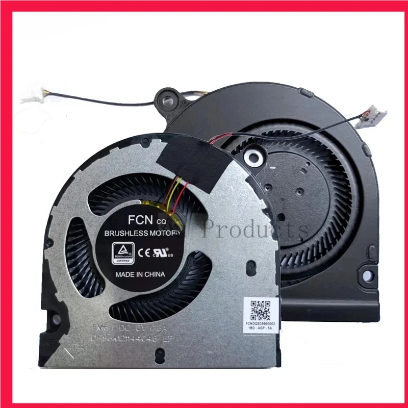 Охлаждающие вентиляторы для процессора ноутбука Acer Spin 5 SP513-55n n19w3 вентилятор