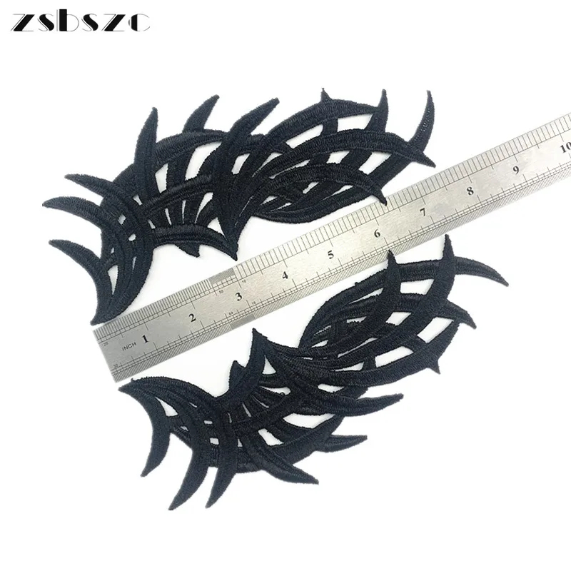 10 пар/20 шт. Кружевная аппликация с вышивкой