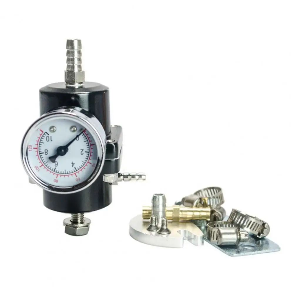 

Fuel Pressure Regulator Adjustable 0-140 PSI Universal Car Modification Fuel Pressure Regulating Valve for Automobile