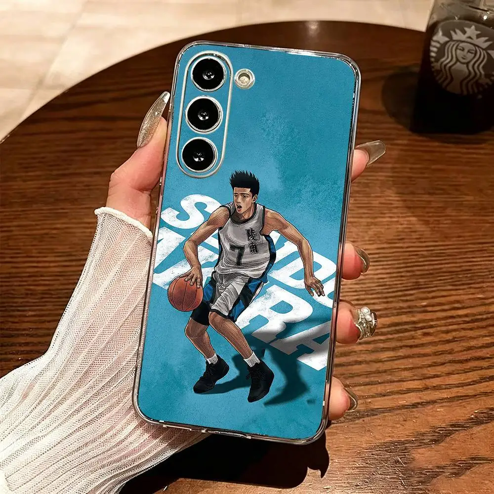 Фото Чехол для телефона Anime S-Slam Dunk для Samsung A10,12,20,21S,30,31,40,50,51,52,70,71, прозрачный чехол №5