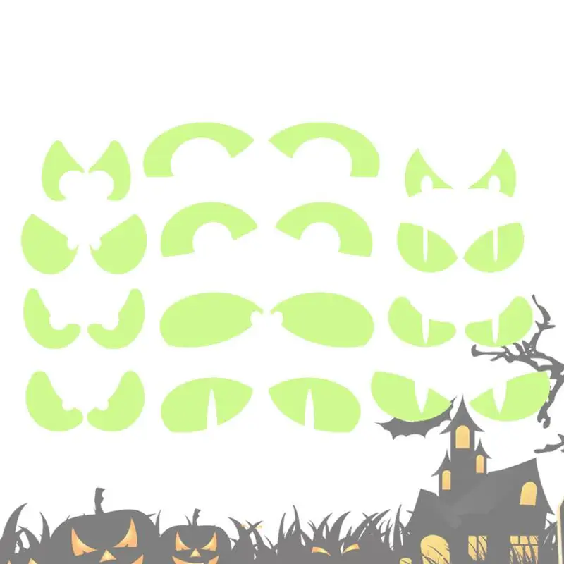 

Luminous Wall Decals For Halloween Halloween Luminous Stickers Ghost Skeleton Bat Window Wall Decals Luminous Stickers Ghost