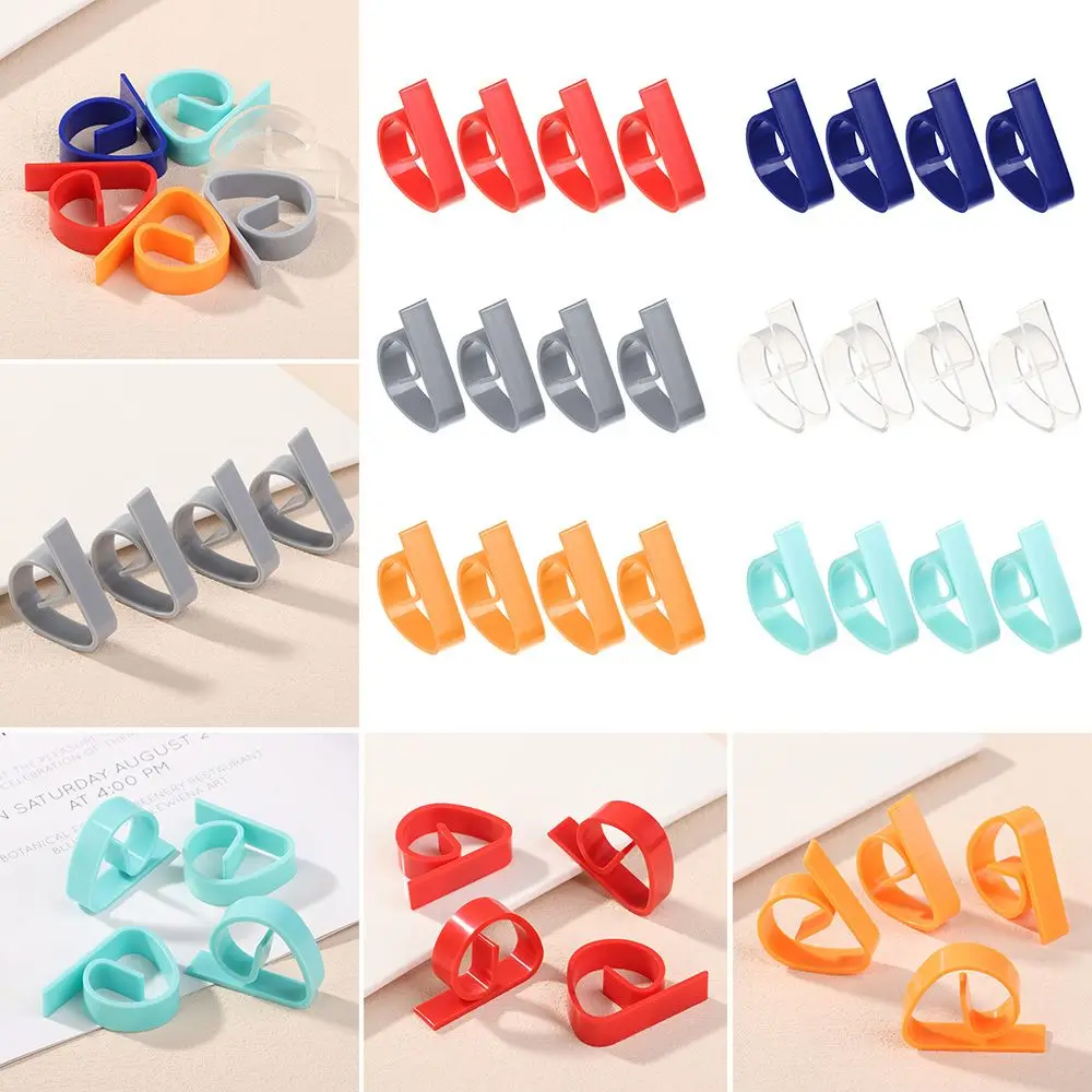 

4Pcs Picnic Household Plastic Home & Living Tablecloth Holder Cloth Clamps Tablecloth Clip Table Cover