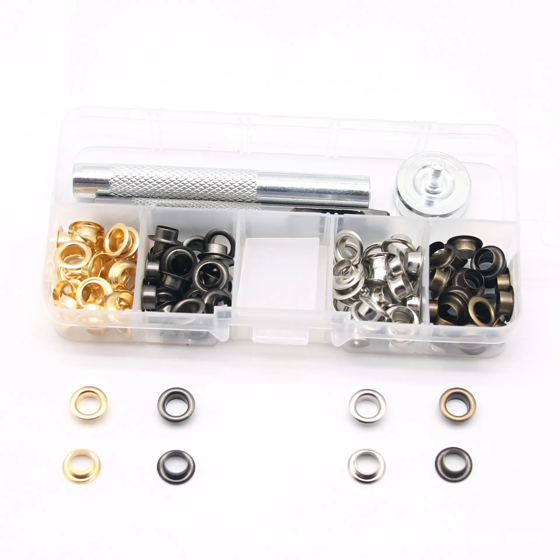 Набор медных дышащих люверсов 120 бирка для куриных глаз инструмент установки