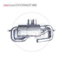 hmd titanium exhaust system performance catback for lotus evora gt410 sport muffler for cars variable valve
