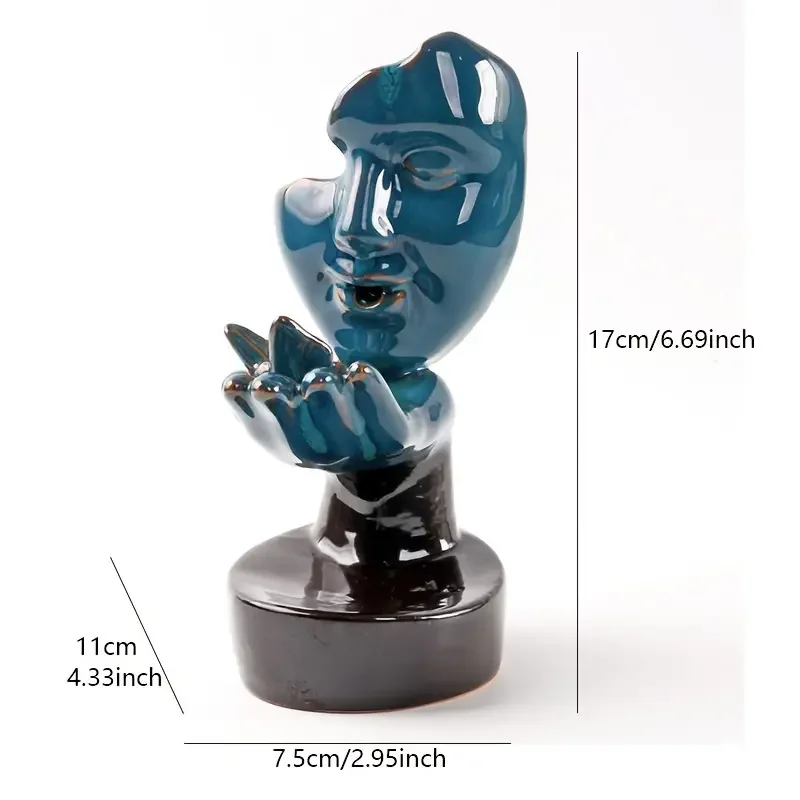 Керамическая Курильница-бабочка Водопад Для Домашнего Декора Ароматерапии