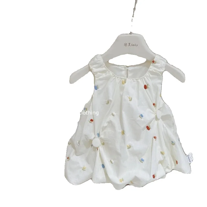 Модная одежда для девочек летнее милое детское платье милая темпераментная